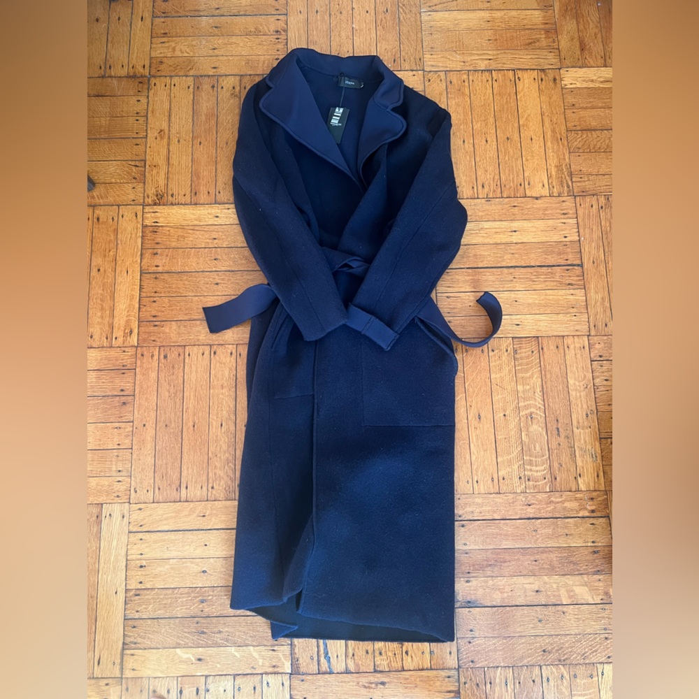 NWT Joseph Navy Coat Size S